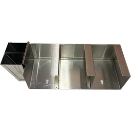 Rattleware Stainless Steel Cup, Lid, Napkin & Straw Holder - Versatile Organizer for Your Beverage Essentials - Durable, Sleek Design Stands Out in Style & Functionality