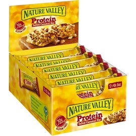 Nature Valley NATURE VALLEY? Protein Bars, Salted Caramel Nut, 12 x 40 g, you will receive 12 pieces