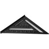 Hezhu 12" Ruler Metric Aluminum Alloy Speed Square Roofing Triangle