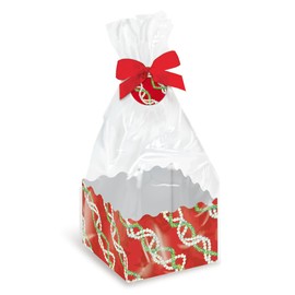 Island Heritage Hawaiian Christmas Holiday Gift Wrap Box Set, Small (Pikake Lei)