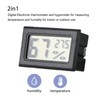 Mini Hygrometer Thermometer,INRIGOROUS 4 Pcs LCD Digital Temperature Humidity Meter