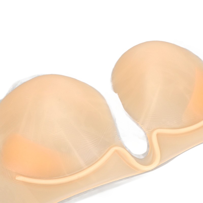 Adhesive Silicone Bra One Piece Push Up Strapless Seamless Push