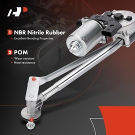 A-Premium Front Windshield Wiper Motor and Linkage Assembly Compatible with Dodge Sprinter 2500 2007-2009, Sprinter 3500 2007-2009