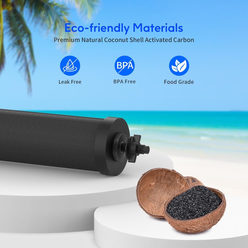 Lifefilter Replacement for BB9-2 Black Purification Water Filter, Compatible with