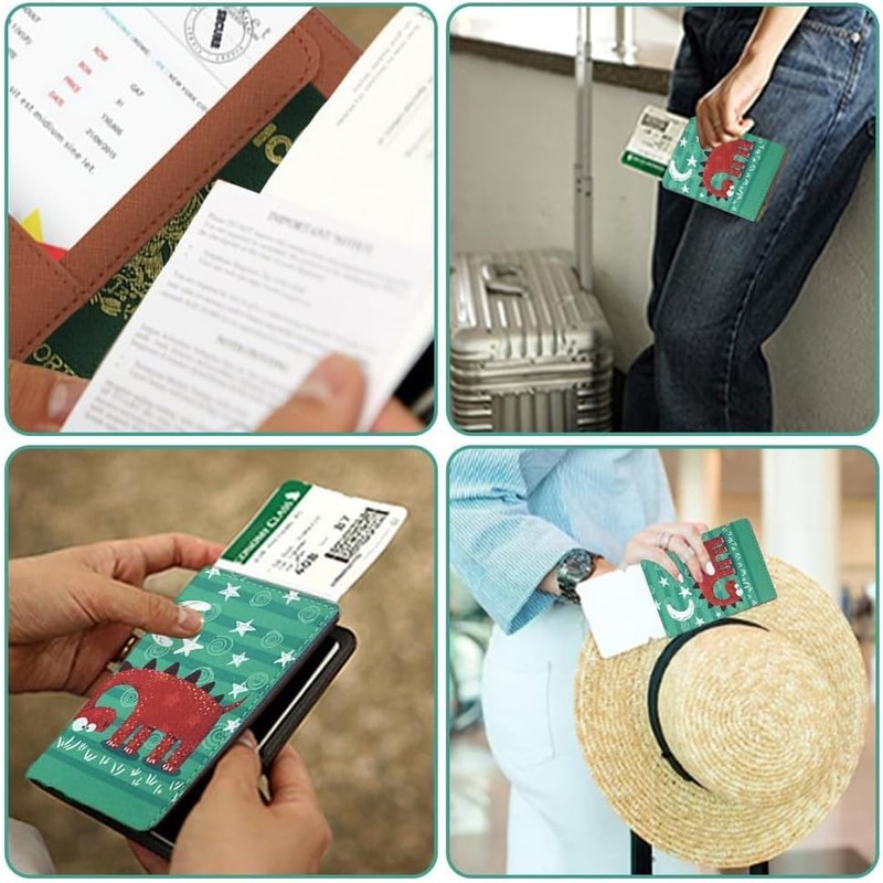 Cartera 10 Cm Soporte Pasaporte, Fundas Pasaporte