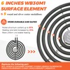 4 Pack ERS30M1 ERS30M2 Electric Stove Burner - Replacement for