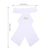 Horse Riding Stock Tie Equestrian Pre Tied Brooch Cotton Adult