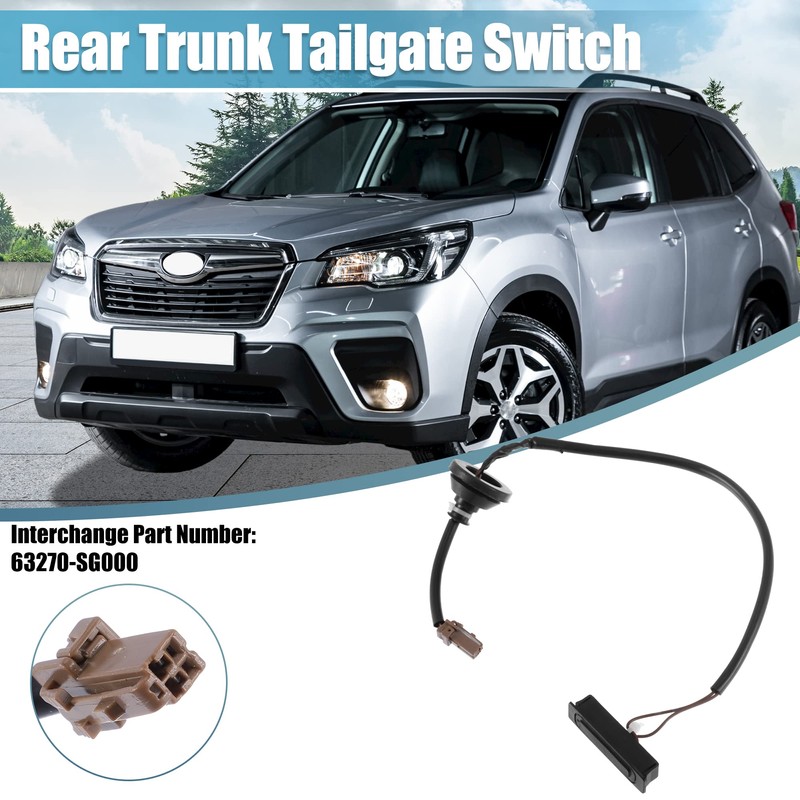 X AUTOHAUX Tailgate Door Switch Replacement 63270-SG000 for Subaru