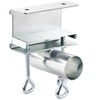 com-four® Parasol Holder Made of Galvanised Steel, Adjustable Umbrella Attachment