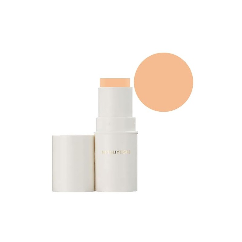 Miyoshi Stick Foundation Light Beige, 0.6 oz (16 g)