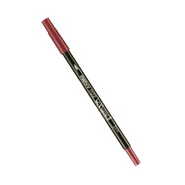 Uchida Marvy Extra Fine Tip Le Plume II Double Ender Marker Pen Art Supplies, Plum