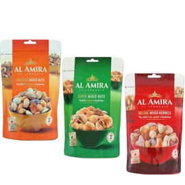 Al Amira - Mixed Nuts Combo (Regular, Super, Deluxe), 300g x 3