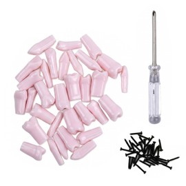 32 Piezas de Dientes Extraíbles, Modelo de Dientes Postizos de Plástico Duradero para Estudio de Odontología, Réplica de Resina para Tipodonto, Juego de Dientes de Repuesto para Prácticas de Preparación Dental
