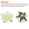 sourcing map 8 Pcs Rose Flower Hair Clips 4 Inch