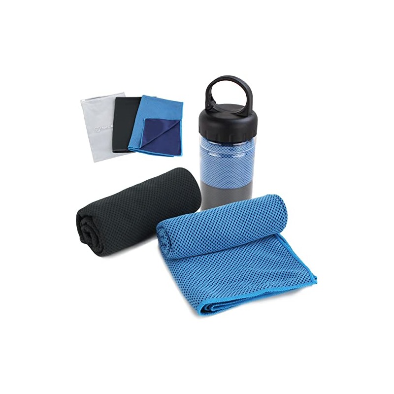 NeoCarbon Toalla Deportiva de Enfriamiento para Gimnasio, Tela Microfibra de