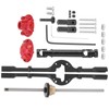Metal Axle Differential Drive Shaft Kit Accessory Fit for WPL