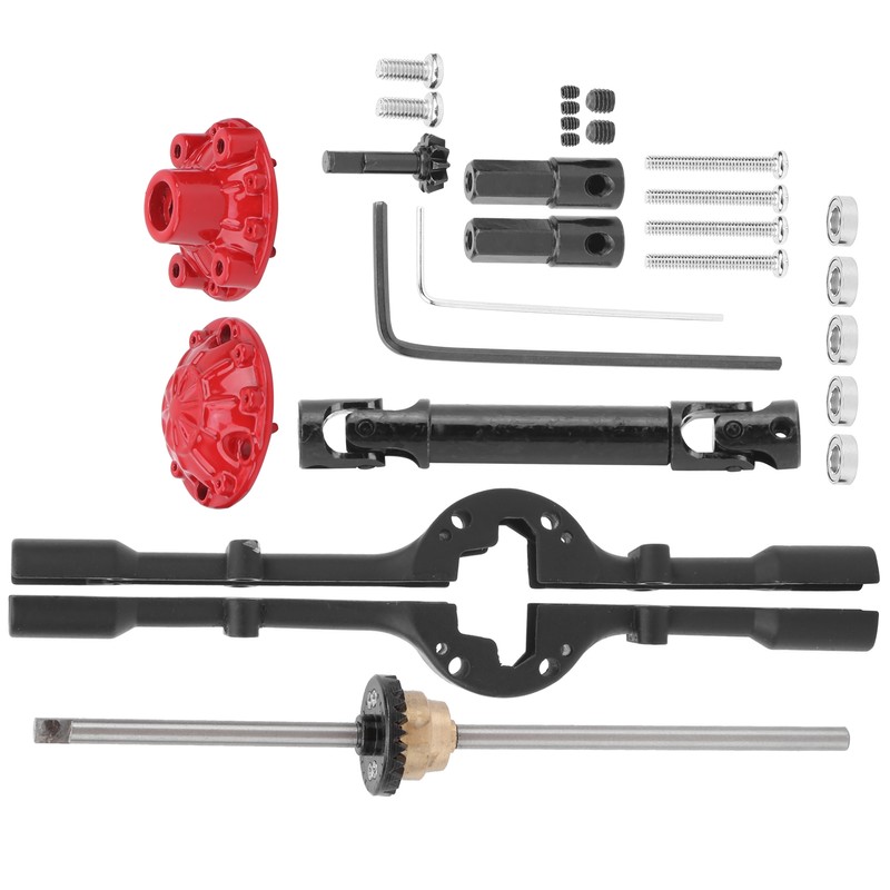 Metal Axle Differential Drive Shaft Kit Accessory Fit for WPL