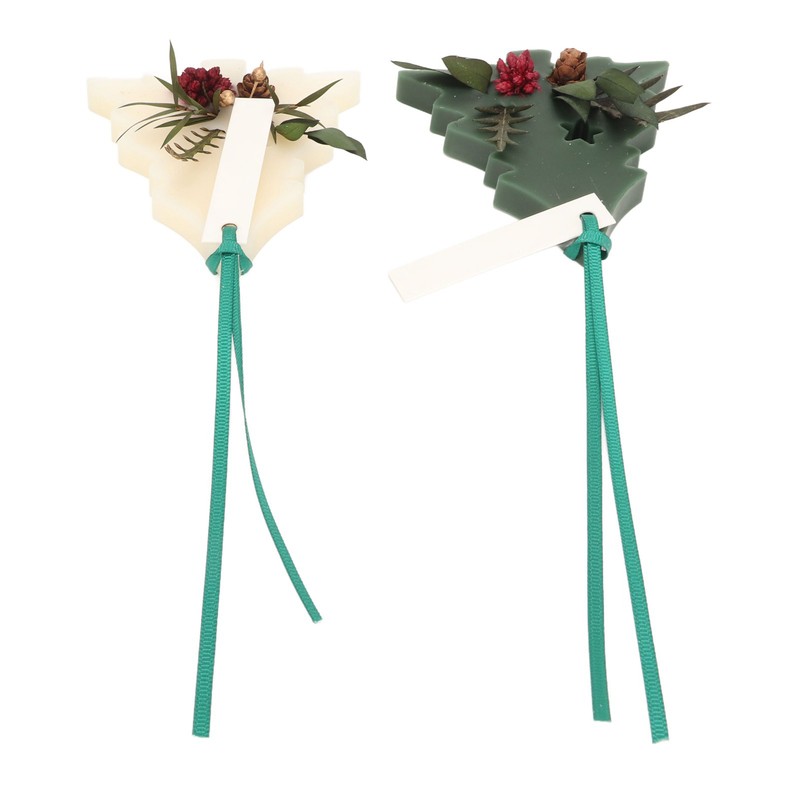 3pcs Aromatherapy Tablets Different Fragrances Tree Shaped Dry Flowers Scented