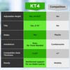 KT4 Clamp On Keyboard Tray Under Desk Slide Height tilt