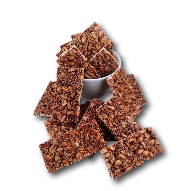 Palanqueta combinada de cacahuate y amaranto (Mediana 40 piezas 19.5