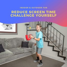 pindaloo Juggling Skill Toy w/ 1 Ball | an Exciting New Game for Kids Teens and Adults - Indoor and Outdoor Play | Have a Whole Lot of Fun Developing Motor Skills and Learning to Juggle - Age 9+