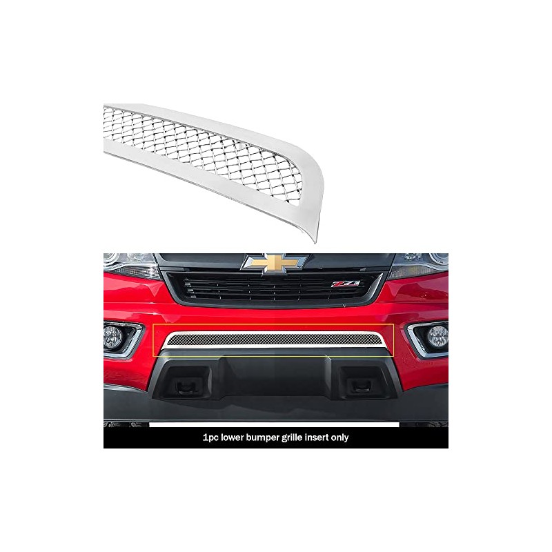 APS Compatible with Chevy Colorado 2015-2020 Lower Bumper Stainless Steel