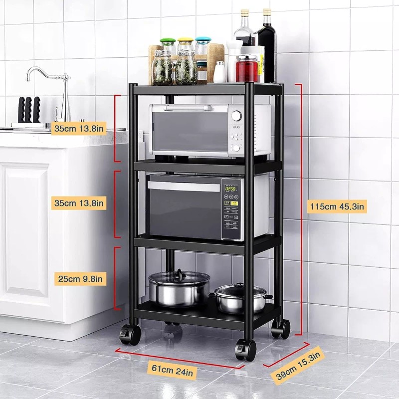 Bee Vibes Rack - Mueble Organizador Multiusos Para Microondas O