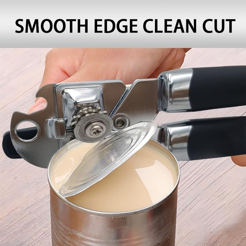 Tin Openers Manual Can Opener 3-in-1 Stainless Steel Tin Openers