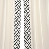 HPD Half Price Drapes Bordered Solid Cotton Curtains for Bedroom