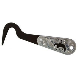 Showman Pleasure Horse Brown Steel Hoof Pick