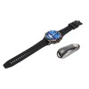 Black Outdoor Smartwatch with Speaker Waterproof Dustproof LCD Bluetooth Intelligent