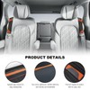 JUSTTOP 2 PCS Car Seat Belt Cover Pads, Carbon Fiber