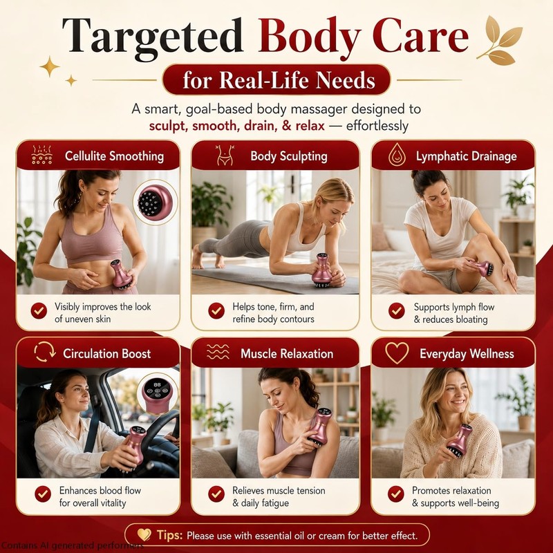 4-in-1 Lymphatic Drainage Massager