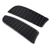 2pcs Front Bumper Fog Light Grill Cover Left Right for