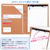 MT's SHOP Clipboard A4 PU Leather Multifunctional Folder File Folio
