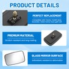 YnGia Tractor Mirrors Forklift Universal Rearview Mirror 9.25x5.3 inch HD