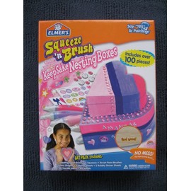 Elmer's Squeeze 'n Brush Create Your Own Keepsake Nesting Boxes