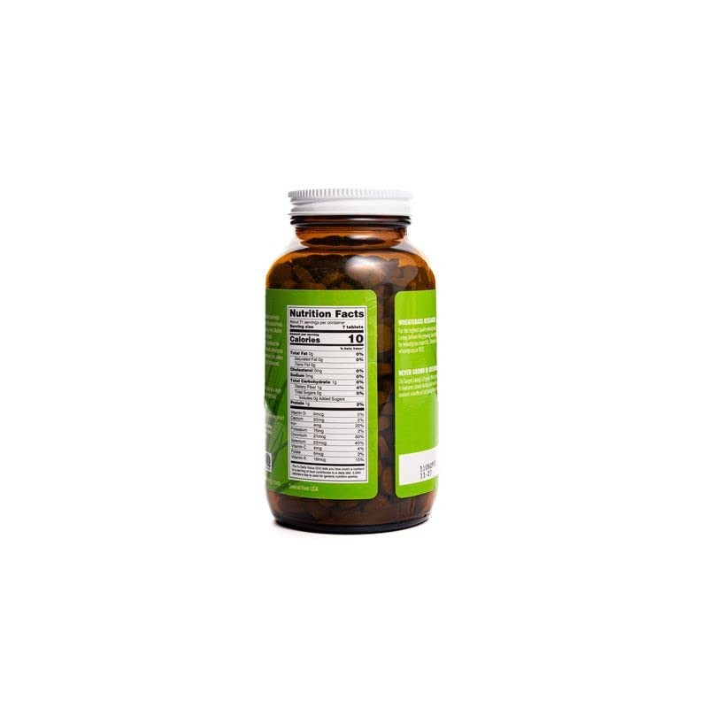 On Target Living Wheatgrass Tablets- 500 Tablets | USDA Organic