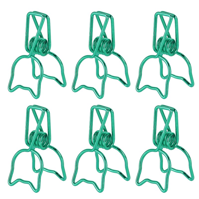 100Pcs Kitten Binder Clips Cute Animal Style Strong Clamping Hollow