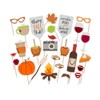 BinaryABC Thanksgiving Happy Fall Yall Photo Booth Props,Thanksgiving Party Decorations,Harvest
