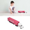 Container Truck Model 1:48 Vivid Exquisite Beautiful Decorative Toy Ornament