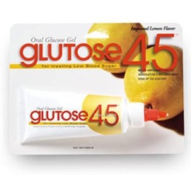 Glutose 45 Oral Glucose Gel Lemon Flavor - 112.5 gm, Pack of 4