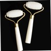 OATIPHO 1Pc Natural Jade Roller Massager for Face Care Ergonomic