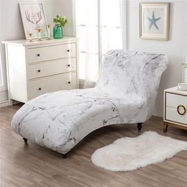 MaiYu-MY Luxury Chaise Chair Cover Slipcover for Living Room Indoor Furniture - Ultra Soft, Machine Washable (Color 3)