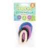 4 Pack PIC Bugables Citronella Scented Coil Wristbands, Reusable and
