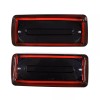 car-king888 ABS Smoked Black Car Tail Light Lampshade Cover Shell