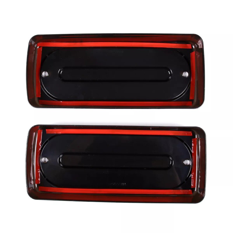 car-king888 ABS Smoked Black Car Tail Light Lampshade Cover Shell