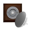 Modern Living Square Wireless Doorbell in Tudor and Brushed Nickel