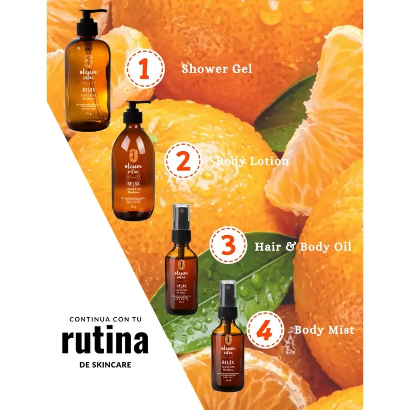 Aceite Para Cabello Con Aceite Esencial De Mandarina 60 Ml