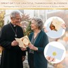 FLYAB 24 Pack Religious Thanksgiving Cards for Family Teachers Employees